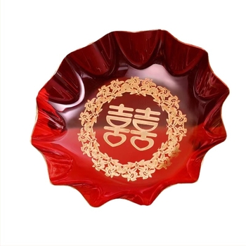 Пластмасова чиния за плодове Double Happiness — модерен минималистичен дизайн, първокласно качество, лято 2021