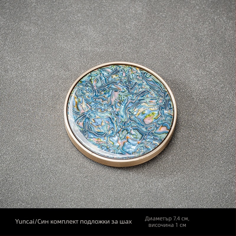 Подложка за чаши, бакелитова, стил достъпен лукс, произход Дехуа, пускане есен 2024, опаковка цветна кутия