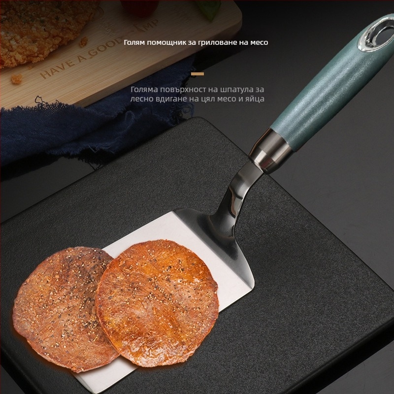 Шпатула за палачинки от 304 неръждаема стомана, луксозен стил, Chenghuijie