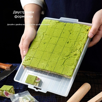 Набор от инструменти с подвижно дъно за снежно-хрупкава Ejiao торта, бисквити, нугат и карамел