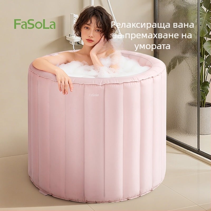 FaSoLa надуваема вана-кофа за възрастни – PVC ламинирана тъкан, PVC, pearl cotton, найлон, ABS