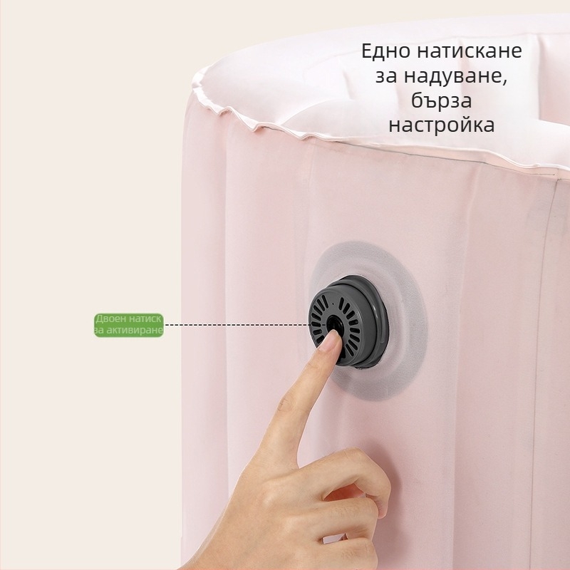 FaSoLa надуваема вана-кофа за възрастни – PVC ламинирана тъкан, PVC, pearl cotton, найлон, ABS