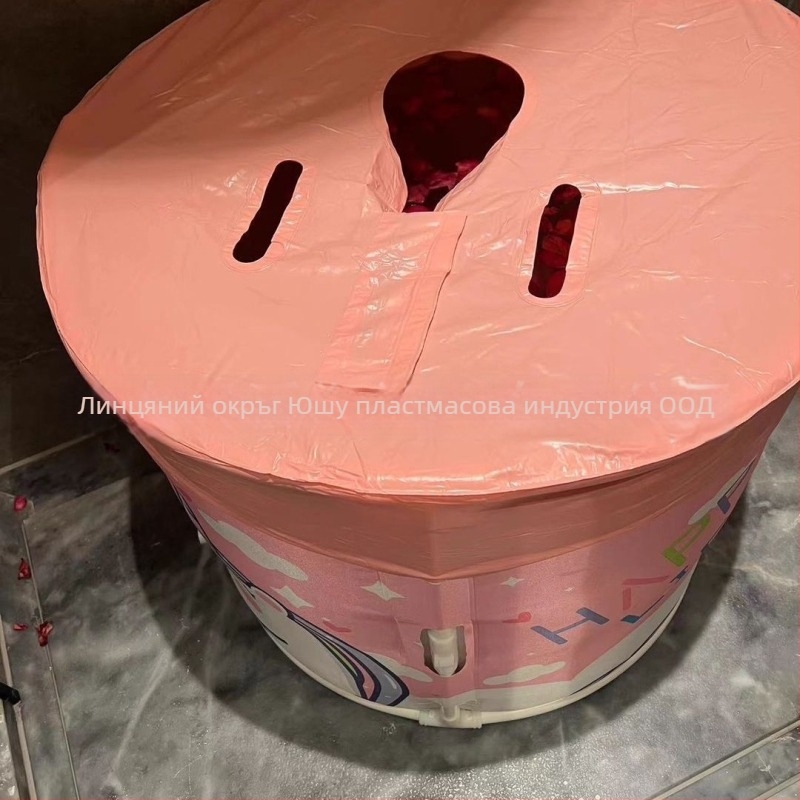 Сгъваем капак за изолация на вана; материал: екологичен PVC; стил: сгъваем; подходящ за вана с балончета; марка Ning Dun; за възрастни