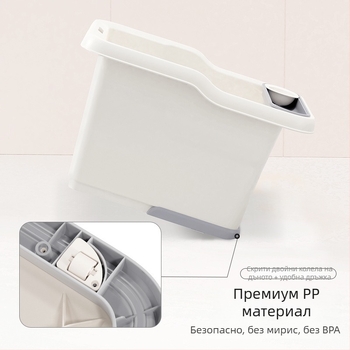 Бебешка вана за къпане – удебелена конструкция, седящ стил, материал PP+TPE, марка Ji Yi, за деца