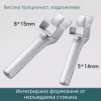 PVC мек пластмасов горещ въздушен заваръчен пистолет с правоъгъллена дюза и плоска заваръчна пръчка, 1600W, 220–240V, защита от прегряване