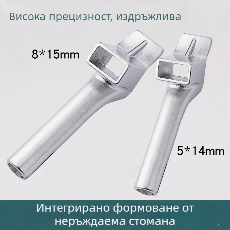 PVC мек пластмасов горещ въздушен заваръчен пистолет с правоъгъллена дюза и плоска заваръчна пръчка, 1600W, 220–240V, защита от прегряване
