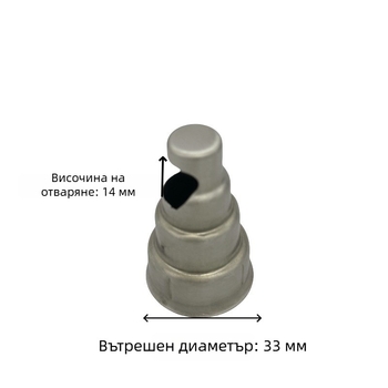 Насадка за заваръчен пистолет с горещ въздух, 304 неръждаема стомана