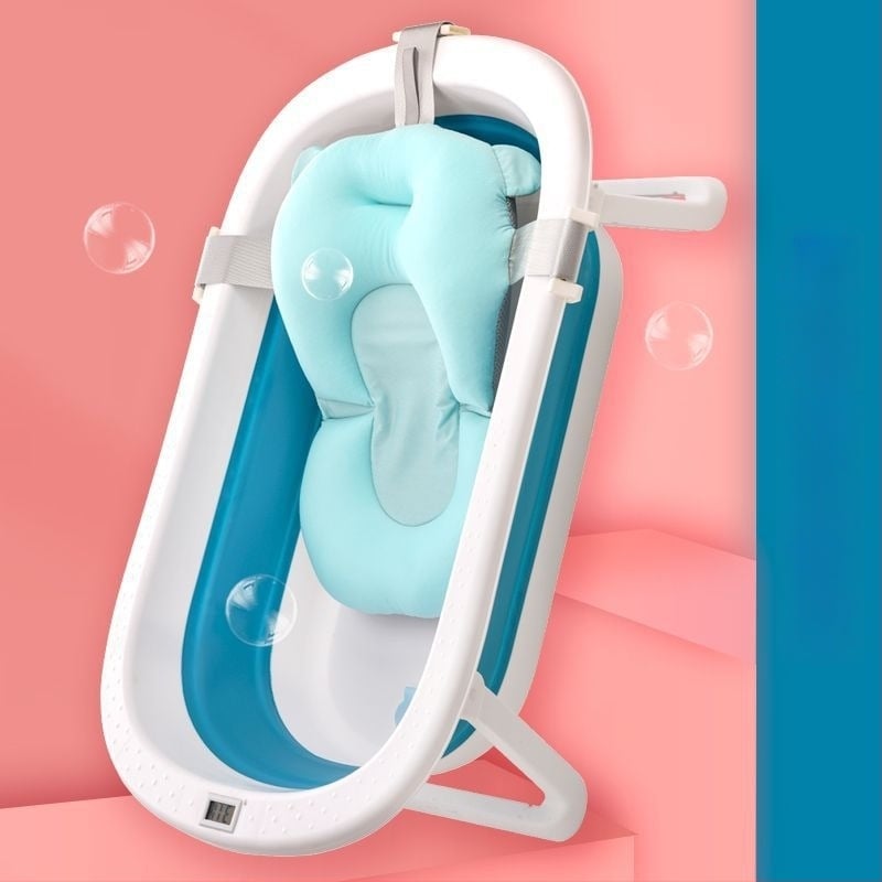 DYG детска вана за къпане – пълнотелесна седяща ваничка за бебета, пластмасова