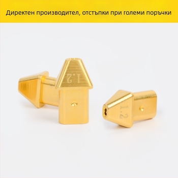 Jiaqiang лазерна дюза водач за жица за ръчно лазерно заваряване, двойно подаване на жица, 120W, модел 50875B, аксесоар за изход на жица 76C