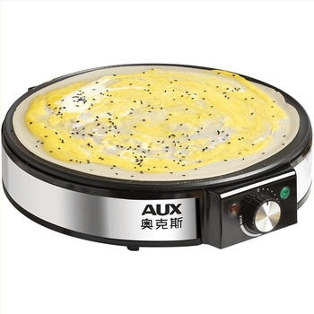 Електрическа плоча за палачинки AUX-LA102, 220V, 1200W, механично управление, подходяща за 4–5 души