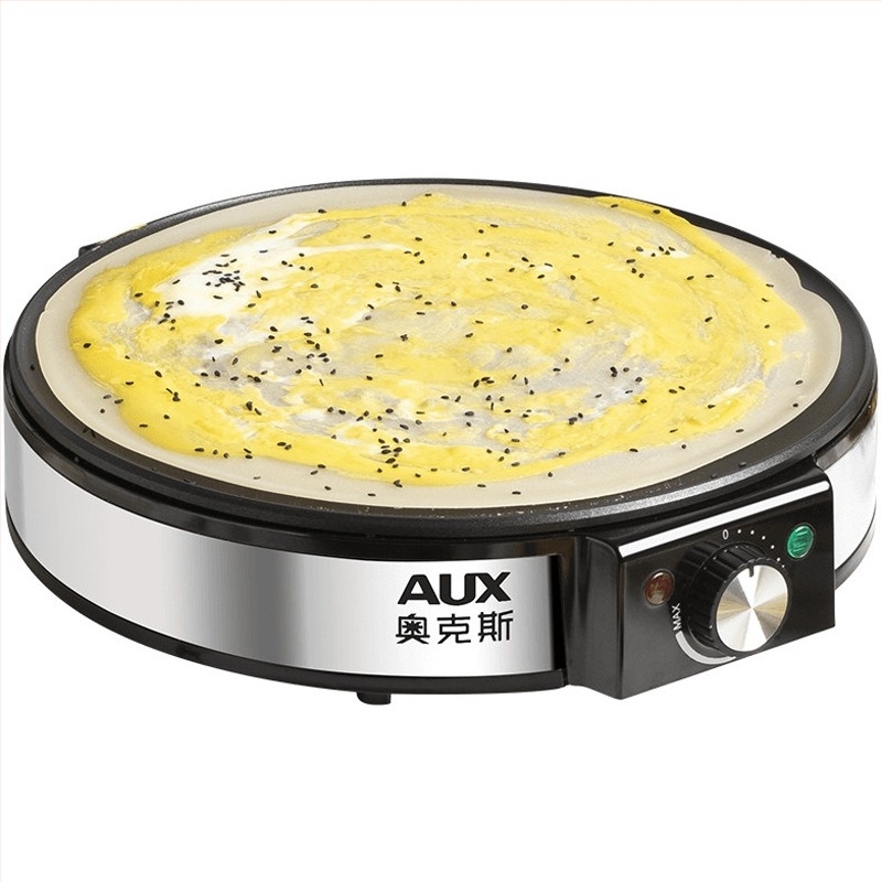 Електрическа плоча за палачинки AUX-LA102, 220V, 1200W, механично управление, подходяща за 4–5 души