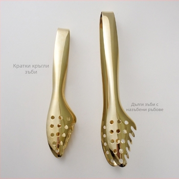 Европейски стил клип за стейк, 304 неръждаема стомана, антихлъзгащ клип за храна за грил и кухня