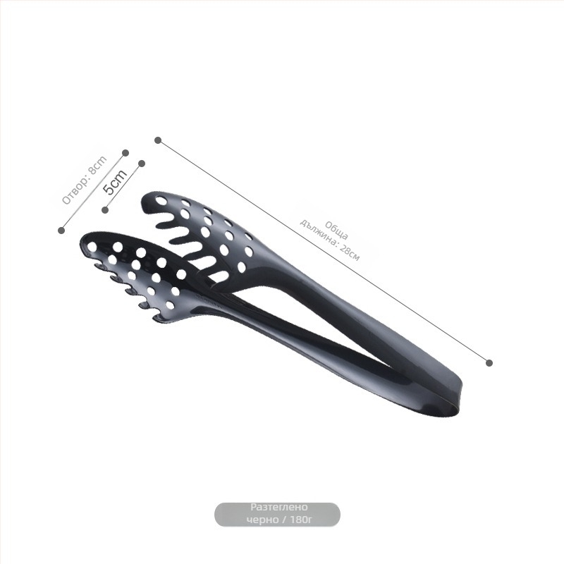 Европейски стил клип за стейк, 304 неръждаема стомана, антихлъзгащ клип за храна за грил и кухня