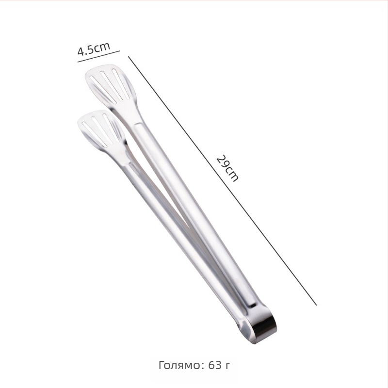 Хранителен клип Levo от неръждаема стомана 410 | Многофункционален, антиплъзгащ, устойчив на високи температури, устойчив на ръжда