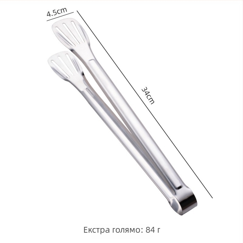 Хранителен клип Levo от неръждаема стомана 410 | Многофункционален, антиплъзгащ, устойчив на високи температури, устойчив на ръжда