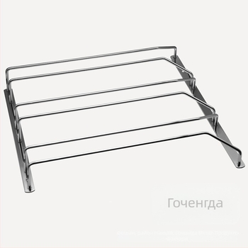 Стойка за чаши за вино за стена – желязна тел, модерна минималистична, опции 1/2/3 реда