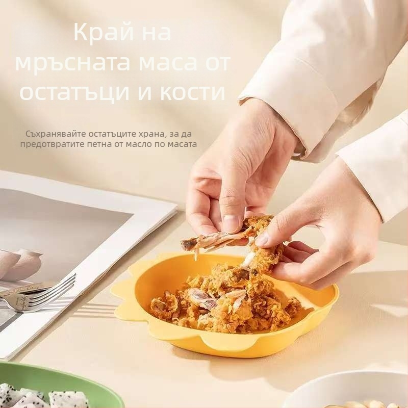Креативна карикатурна чиния в японски стил за сосове, десерти и закуски — пластмасова чиния за плодове