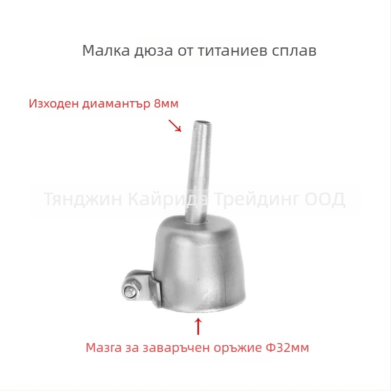 Zhenyu индустриален горещ въздушен пистолет, 220V, еднофазен