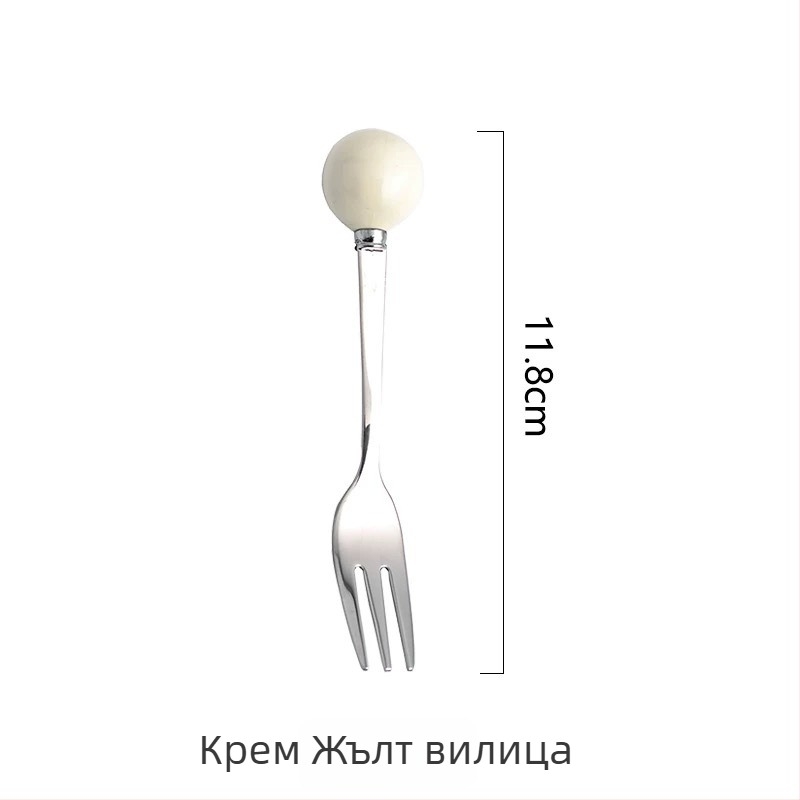 Сет плодови вилици за деца от 304 неръждаема стомана, прост стил, огледално полирани (304 неръждаема стомана • плодови вилици • прост стил • огледално полирани • подходящи за деца)