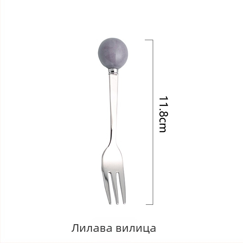 Сет плодови вилици за деца от 304 неръждаема стомана, прост стил, огледално полирани (304 неръждаема стомана • плодови вилици • прост стил • огледално полирани • подходящи за деца)