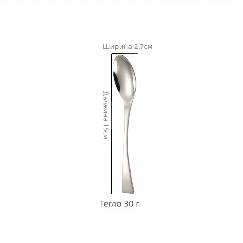 Японски стил винтидж западни прибори за хранене, комплект от 201 неръждаема стомана, матово покритие, включва нож за стек, вилица, лъжица, кафена лъжица и плодова вилица