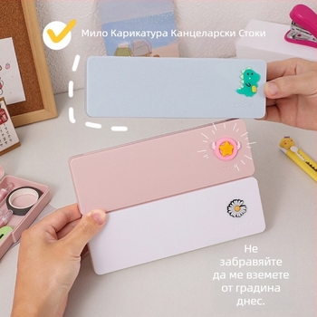 Моливник, матово пластмасов корпус, модел B-WJ-301, тегло около 70 г, опаковка 200 бр, OPP пакет