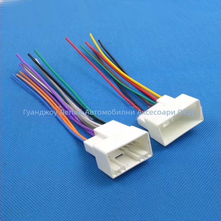 DVD навигационен кабел за Kia IX35, Tucson, K2 и Sportage – пластмасов, 12V, за задната част на DVD системата