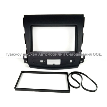 2DIN integrirana рамка за табло за Mitsubishi Outlander CD/DVD навигация – ABS, 12V, 500 g