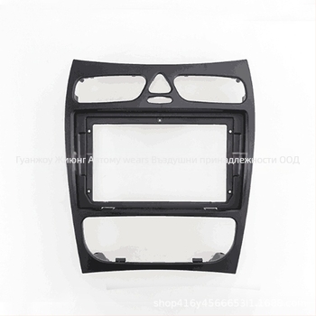 Лицева рамка за автомобилно аудио навигационен DVD за Mercedes-Benz CLK-Class W209 (2002–2005); ABS, 12V, 500 г