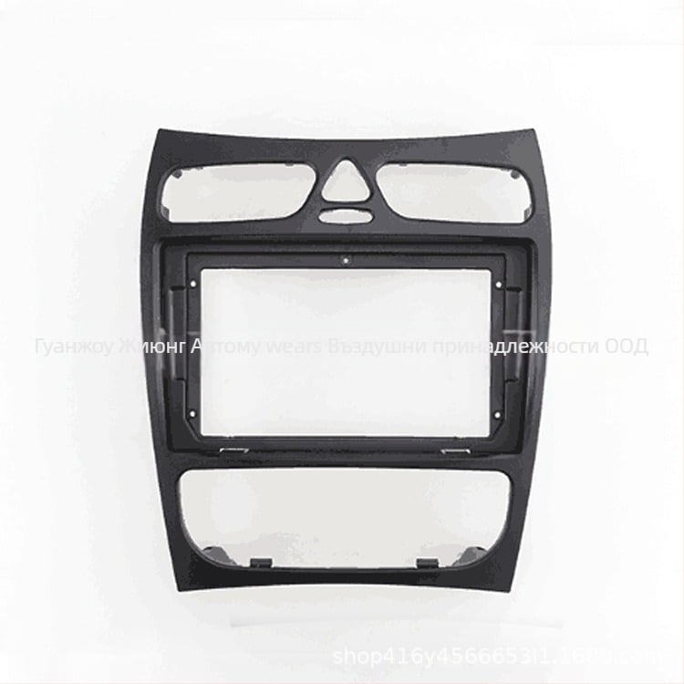 Лицева рамка за автомобилно аудио навигационен DVD за Mercedes-Benz CLK-Class W209 (2002–2005); ABS, 12V, 500 г