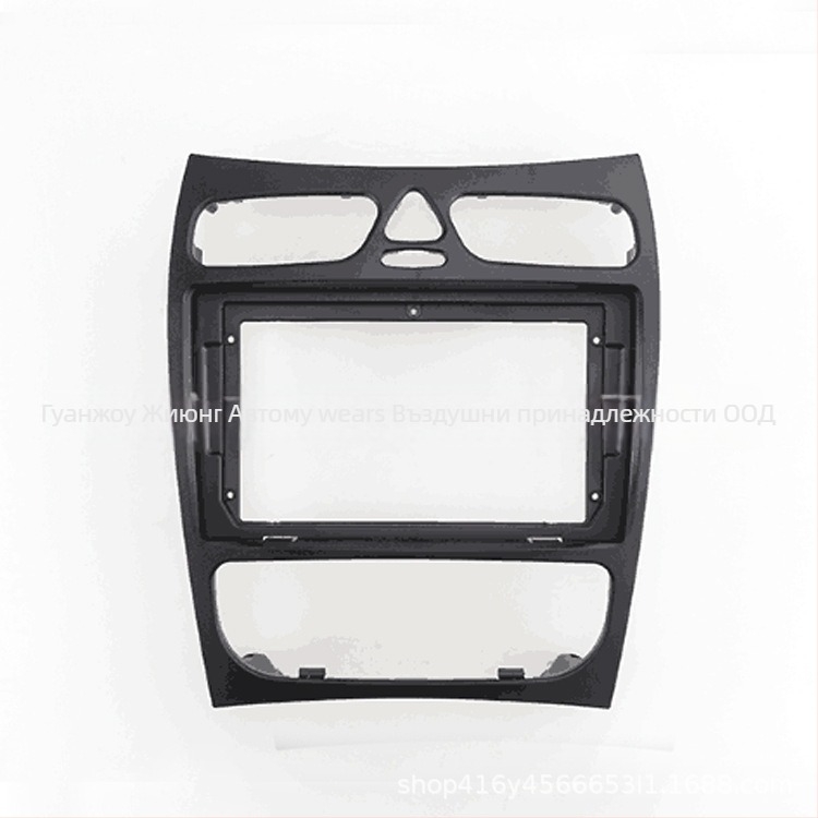Лицева рамка за автомобилно аудио навигационен DVD за Mercedes-Benz CLK-Class W209 (2002–2005); ABS, 12V, 500 г