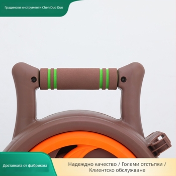 Комплект за високо налягане за измиване на автомобили със воден пистолет: пластмасова глава, PP ръкохватка, преносима рамка за маркуч, 90 g