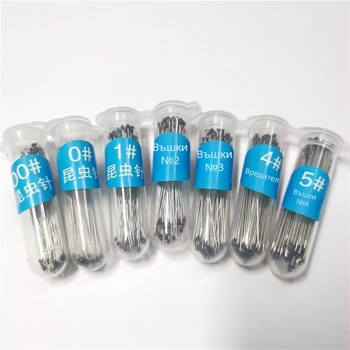 Комплект игли за насекоми – неръждаеми стоманени игли с гумена глава за подготвяне на образци на пеперуди, метални игли за учебни материали (Категория: Игла за насекоми; Бранд: Insect needle; Обработка по поръчка: Да; Внос: Не)