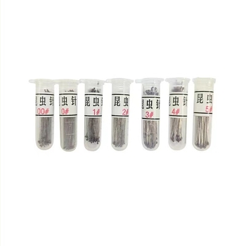 Комплект игли за насекоми – неръждаеми стоманени игли с гумена глава за подготвяне на образци на пеперуди, метални игли за учебни материали (Категория: Игла за насекоми; Бранд: Insect needle; Обработка по поръчка: Да; Внос: Не)