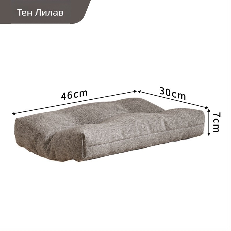 Дървен подпирач за крак в скандинавски стил за диван и офис