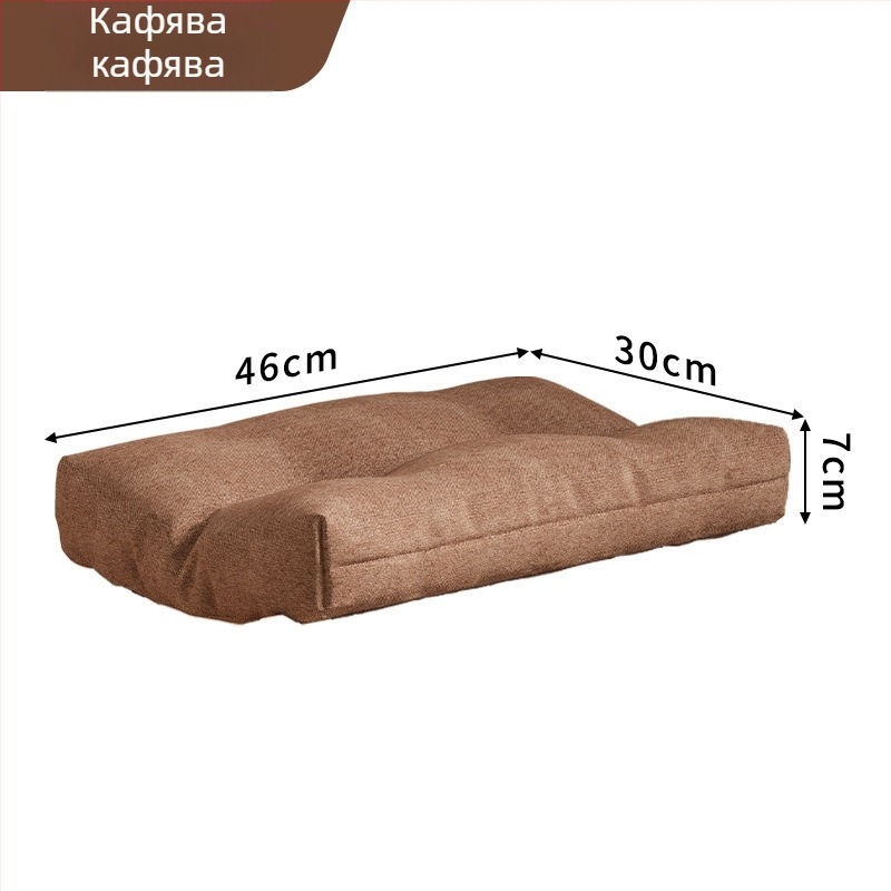 Дървен подпирач за крак в скандинавски стил за диван и офис