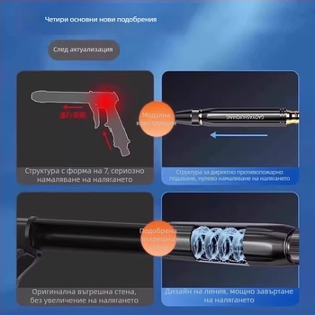 Алуминиева дюза за водоструйка за миене на кола, високо налягане, ръкохватка с пръстов захват, дюза за поливане на цветя и зеленчуци, 27 g