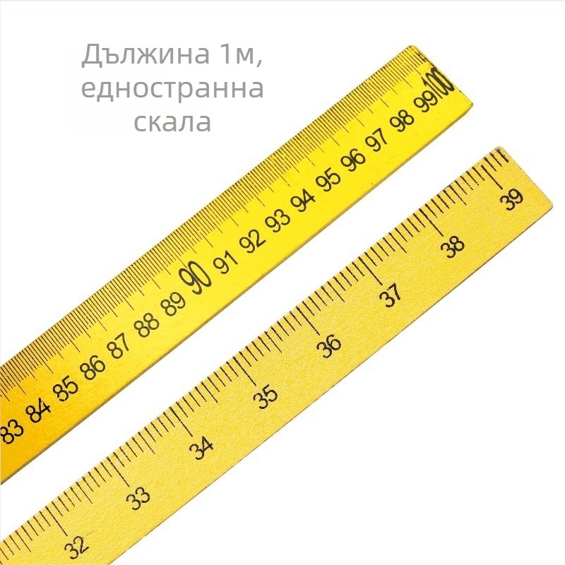 Timhuada дървена линейка – дървен измервателен инструмент за шиене, прецизна линейка