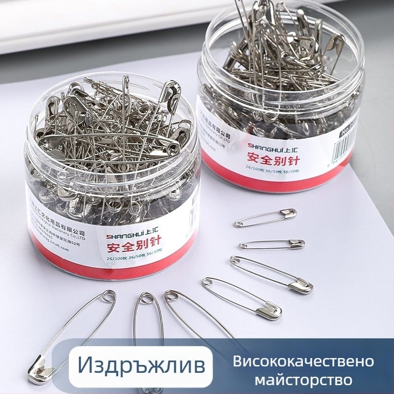 Защитна игла за дрехи – метална, тръбна опаковка, модел Друг, номер 1050, марка Shanghai