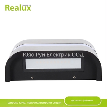 Външна стенна лампа с корпус от алуминий и стъкло; IP65 защита; вход 110–240V; 40×2835 LED диода; светлинна температура 3000/4000/6000K