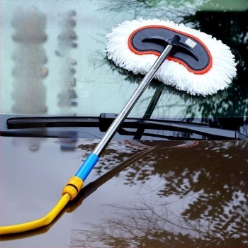 Четка за измиване на кола от неръждаема стомана, моп за почистване и премахване на прах (Материал: неръждаема стомана; Вид: автомобилен измивач; Обработка и персонализация: Няма)