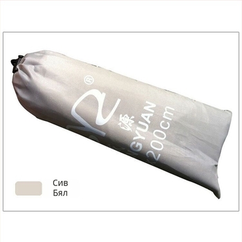 Кампинг подложка от Oxford тъкан — износоустойчива, водоустойчива, тегло 350 г, за 1–2 души