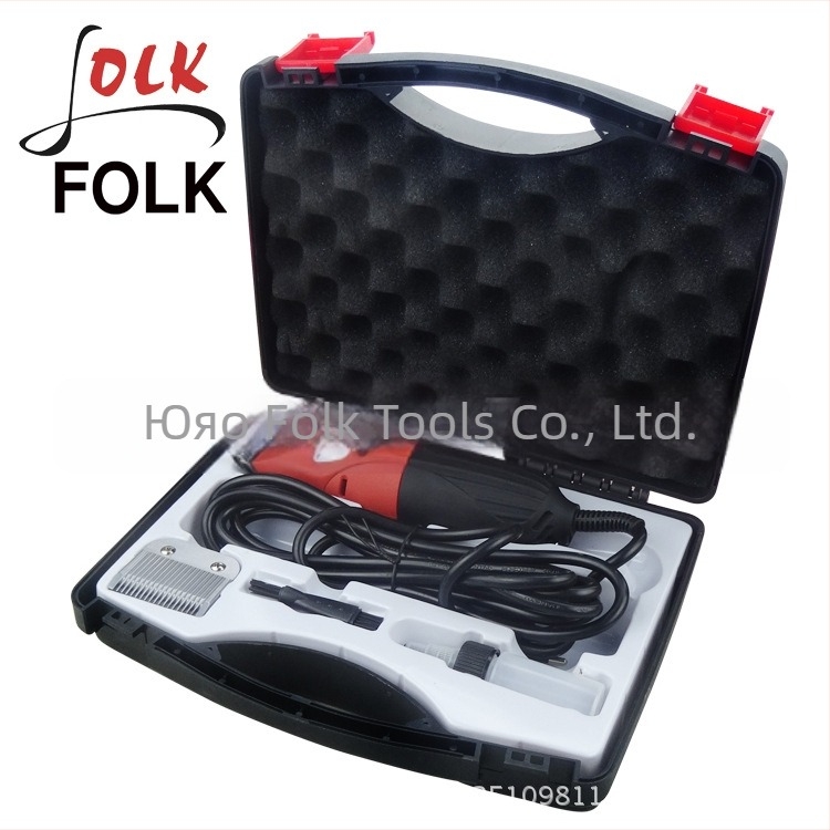 Електрически ножици за подстригване на котки и кучета, кабелно захранване, 220V, диапазон на напрежение 110–220V