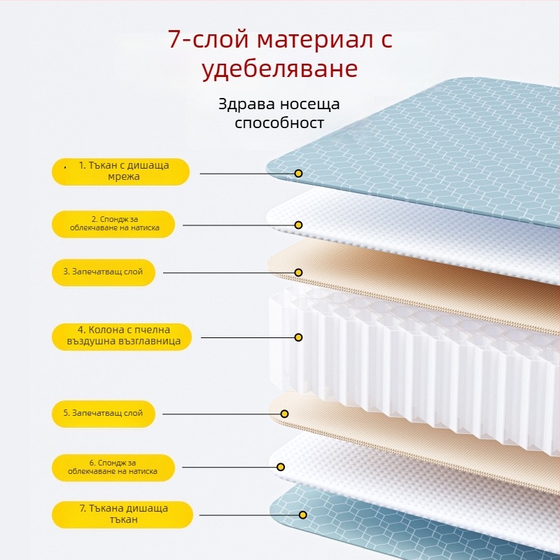 UUNEE антихлъзгаща влагозащитна подложка, Chun yafang, 150 g, за 1–2 човека, лято 2024