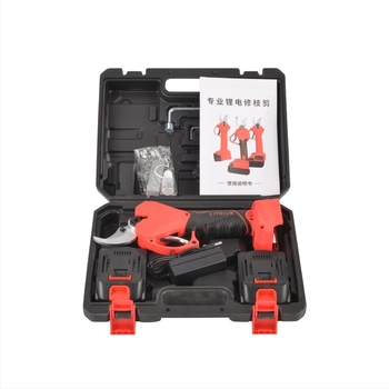 Ножици за подрязване на дървета, безжичен електрически градински инструмент, презареждаема литиева батерия, номинално 100 V, диапазон 16.8–98 V