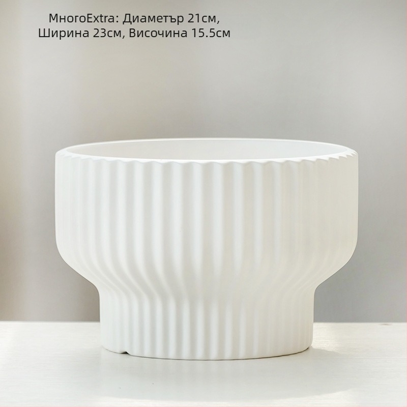 Керамична саксия за цветя, подова, китайски стил, за домашно градинарство