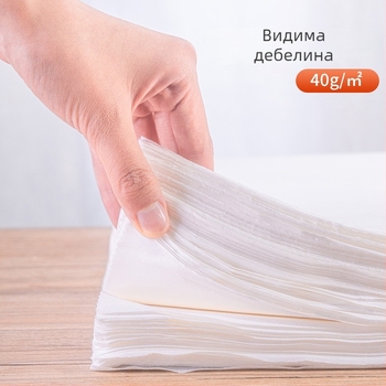 Еднократна кърпа за крака, абсорбираща дървесна целулоза, персонализируема за спа и педикюр