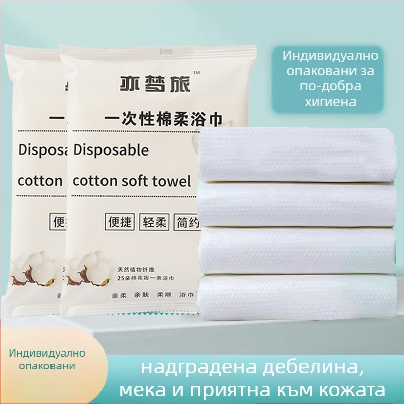 Еднократни микрофибърни кърпи за салони – капок влакна, водопоглъщане 5–10 сек, бързо изсъхване, възможност за персонализация