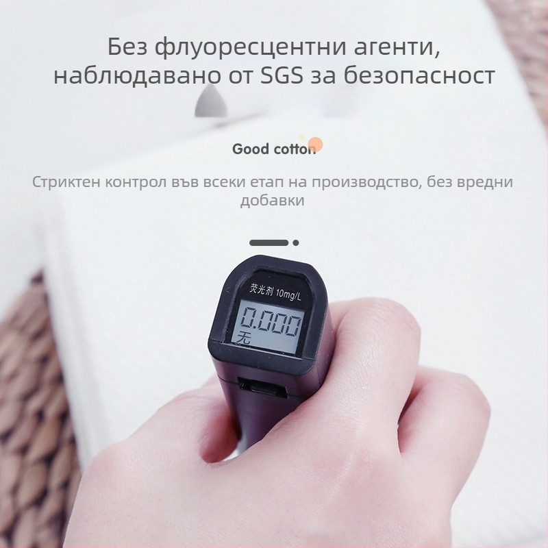 Пътуваща еднократна кърпа за баня за хотели и къщи за гости, дебела и абсорбираща, 99% памук, 1% бамбук, опаковка 180 броя, попиване 0-5 сек