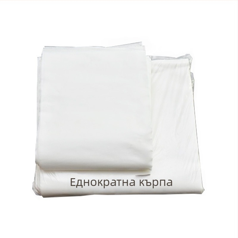 Еднократна кърпа за крака, удебелена нетъкан плат, за педикюр и козметични салони, покривало за глава